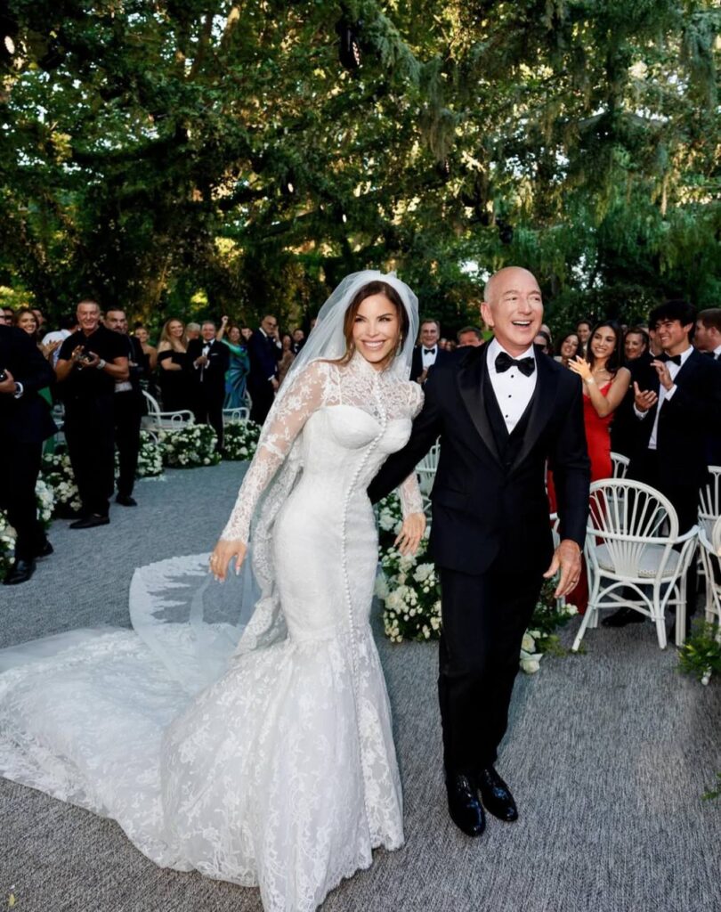 Cвадьба Джеффа Безоса и Лорен Санчес